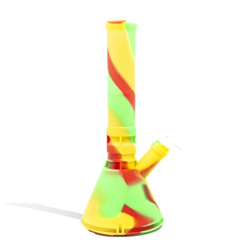 13 inch silicone beaker waterpipe with stash container 3