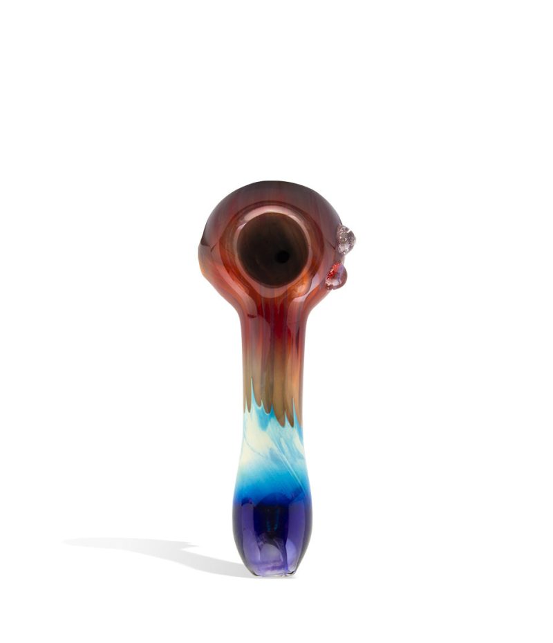 4 inch fancy handpipe with mixed colors