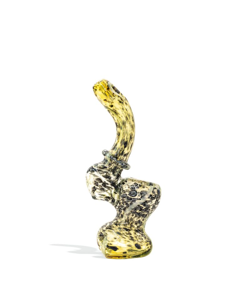 4 inch gold and silver fumed mini bubbler