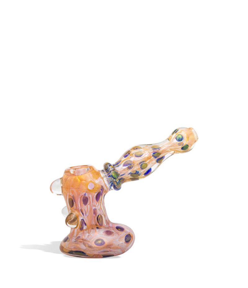 5 inch fancy colored art hammer hand pipe