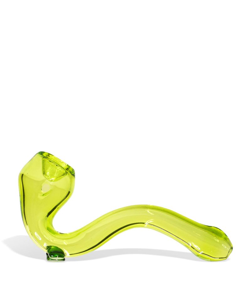 5 inch green sherlock hand pipe