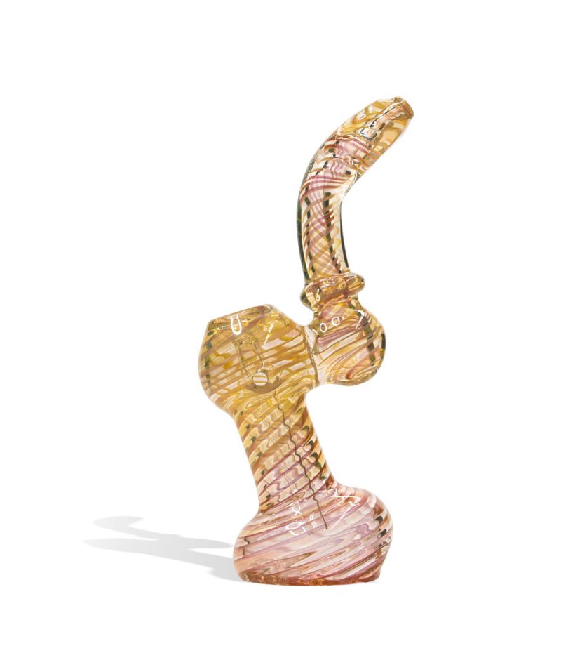 7 inch fancy gold bubbler