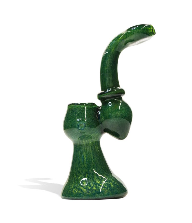 8 inch green premium bubbler