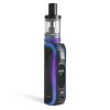 Black 7-Color side view with tank on SMOK PRIV N19 30w Starter Kit on white studio background