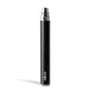 Black Exxus Vape Twist 1100 mah Battery on white background