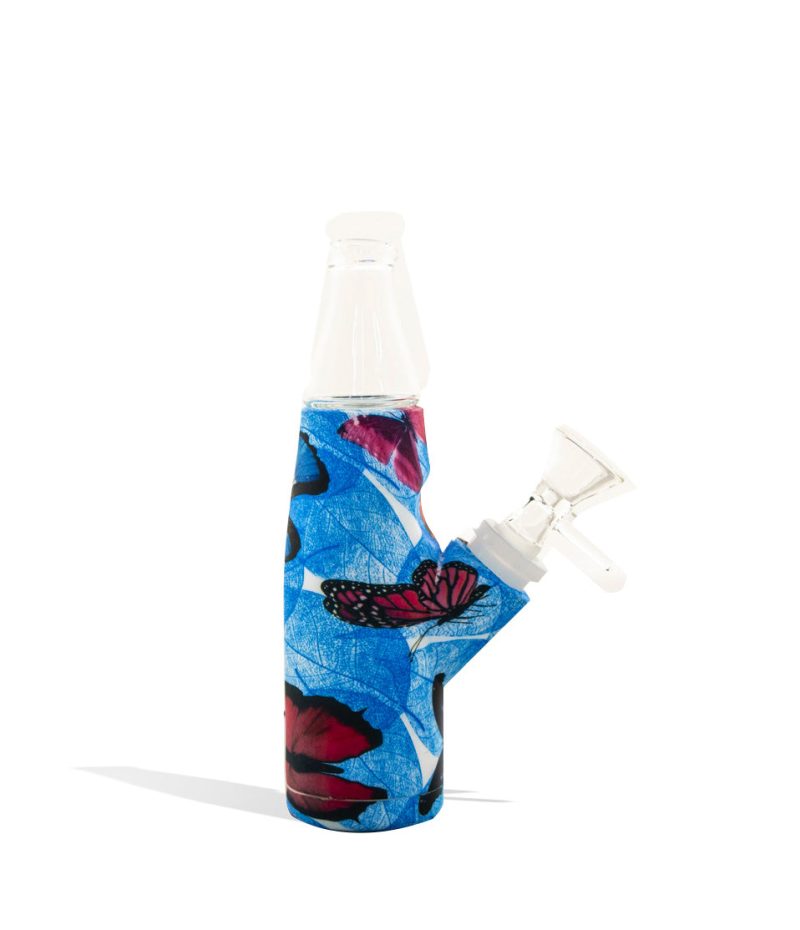 bottle shaped silicone waterpipe with custom designs 4