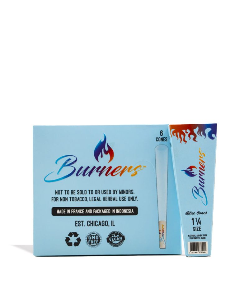 burners 30 pk blue cones back