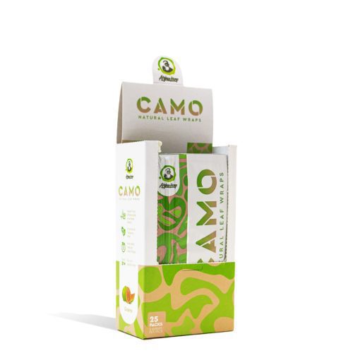 Guava Camo Natural Leaf Chamomile Wrap 25pk on white studio background