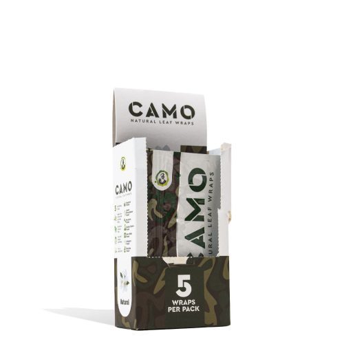 Natural Camo Natural Leaf Chamomile Wrap 25pk on white studio background