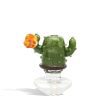 Cactus Empire Glassworks Puffco Peak Custom Carb Cap on white studio background