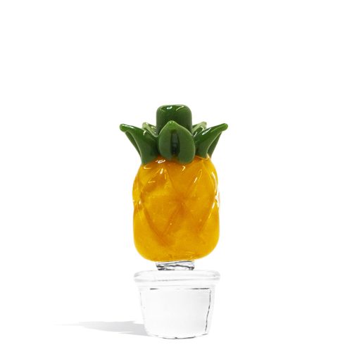 Pineapple Empire Glassworks Puffco Peak Pro Custom Carb Cap on white background