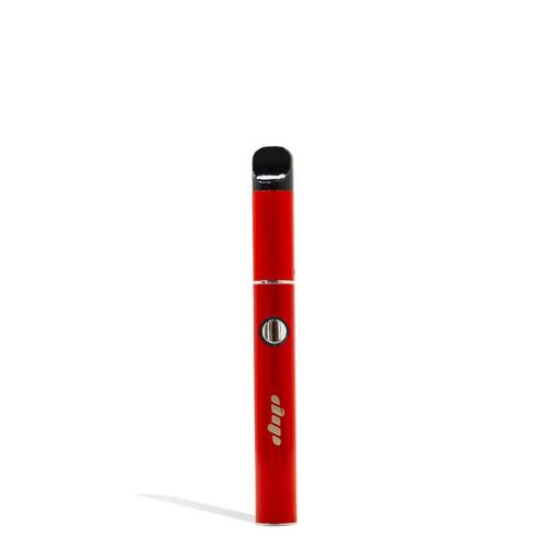 Red Dip Devices Lunar Portable Concentrate Vaporizer on white studio background