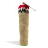 Doobys Dog Toys Hemp Joint Dog Toy Front View on white background