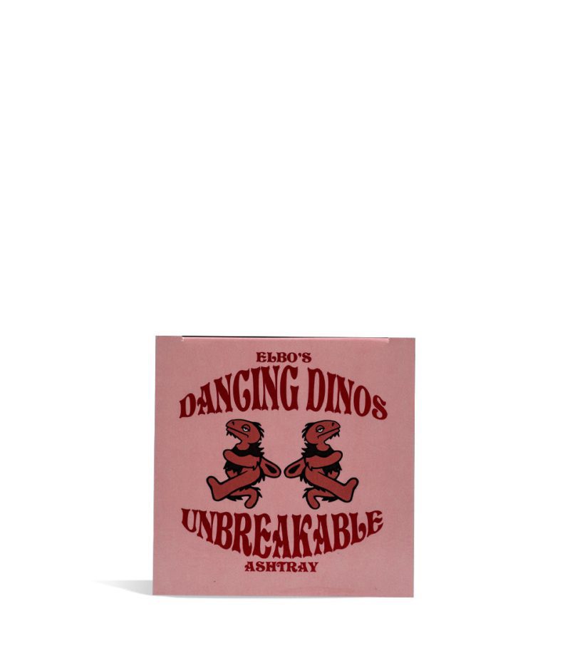 elbo glass dancing dinos packaging red