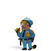 Elbo Glass Dino Wiggum Dab Mat small on white background