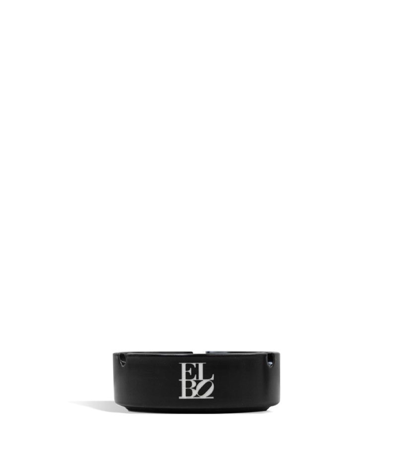 elbo glass elbo ashtray black side