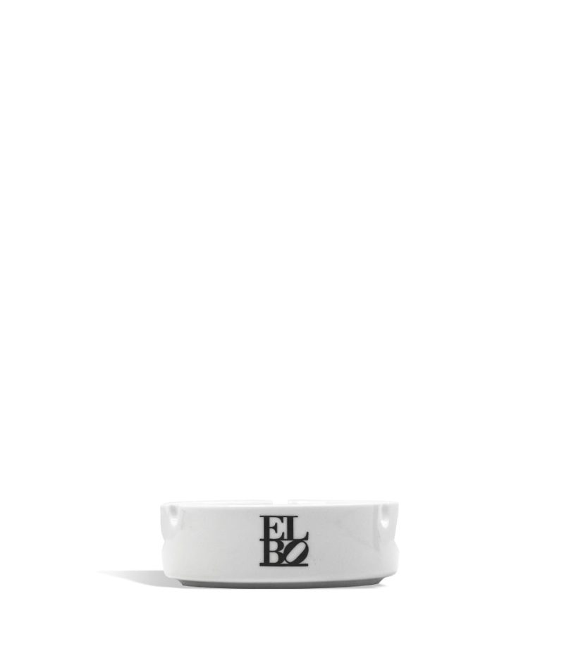 elbo glass elbo ashtray white side