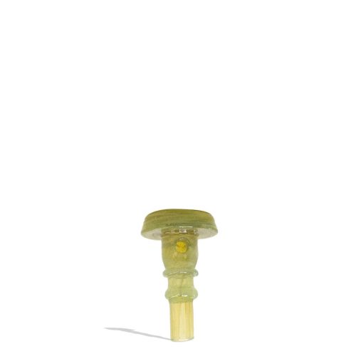 Slime Empire Glassworks Puffco Peak Joystick Carb Cap Front View on White Background