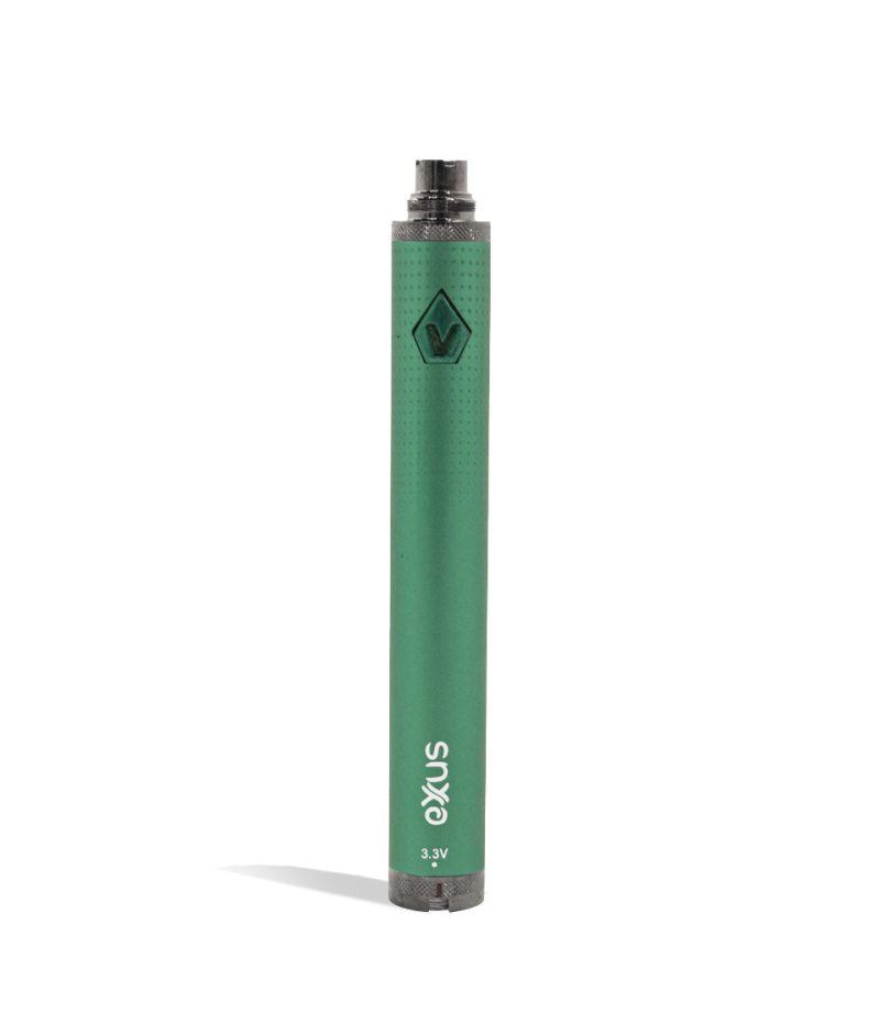 Cosmic Green front view Exxus Vape 1600 Cartridge Vaporizer on white background