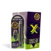 Cosmic Black Exxus Vape 1600mah Battery 12pk with Packaging on white background