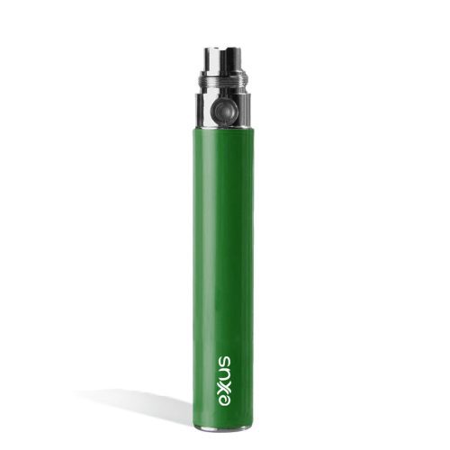 Green Exxus Vape Ego 900 mah Battery on white background