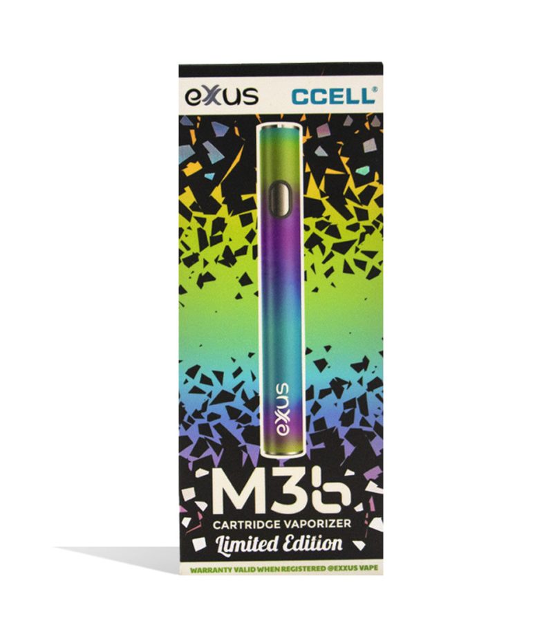 exxus m3b cartridge vaporizer full color packaging