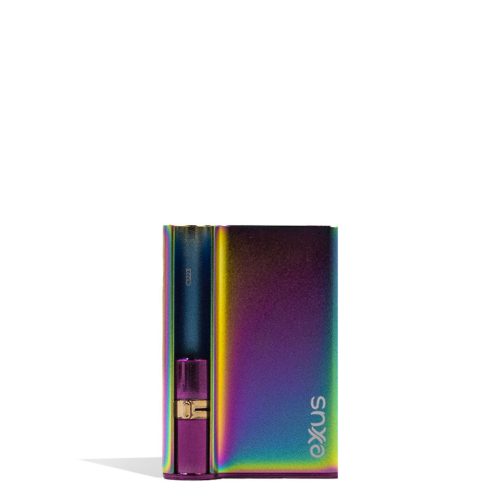 Full Color front Nebula front Exxus Palm Pro Cartridge Vaporizer on White Background