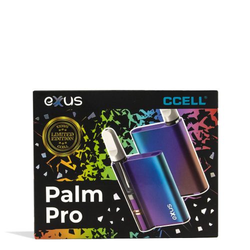 exxus palm pro cartridge vaporizer full color packaging