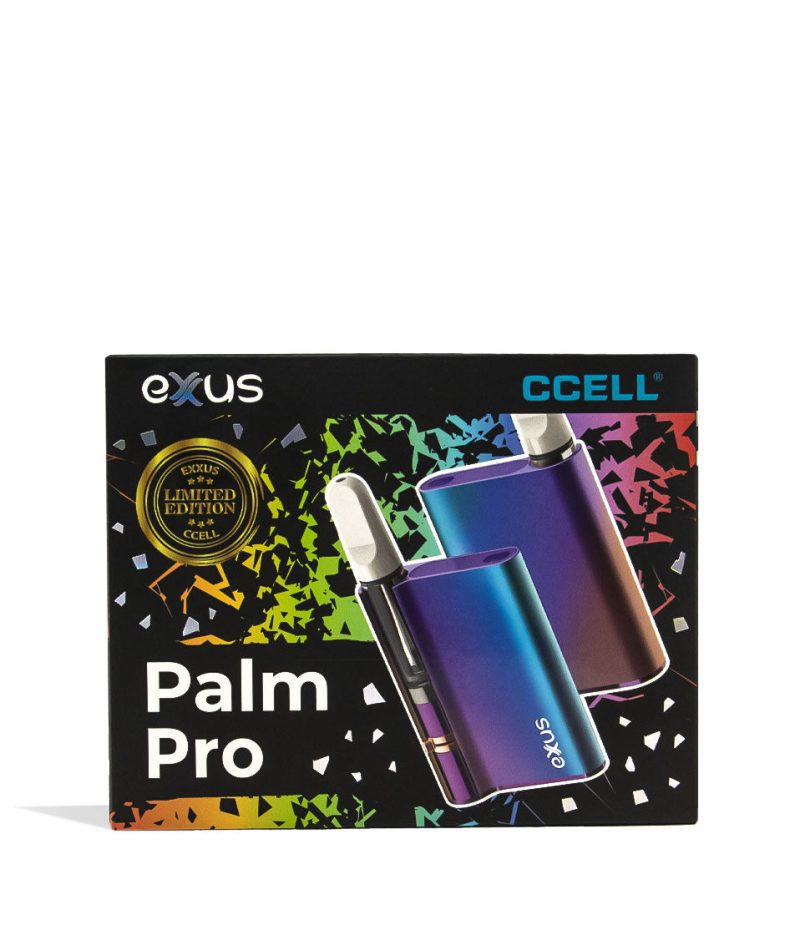 exxus palm pro cartridge vaporizer full color packaging