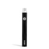 Black front front Exxus Vape Plus VV Cartridge Vaporizer on white background