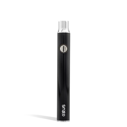 Cosmic Black front front Exxus Vape Plus VV Cartridge Vaporizer on white background