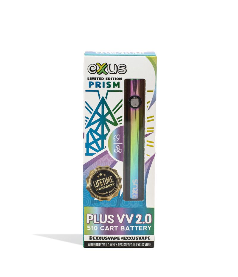 exxus plus vv2 cartridge vaporizer 12pk prism packaging single 1