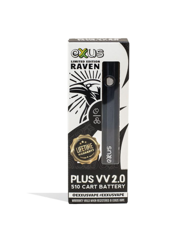 exxus plus vv2 cartridge vaporizer 12pk raven packaging single 1