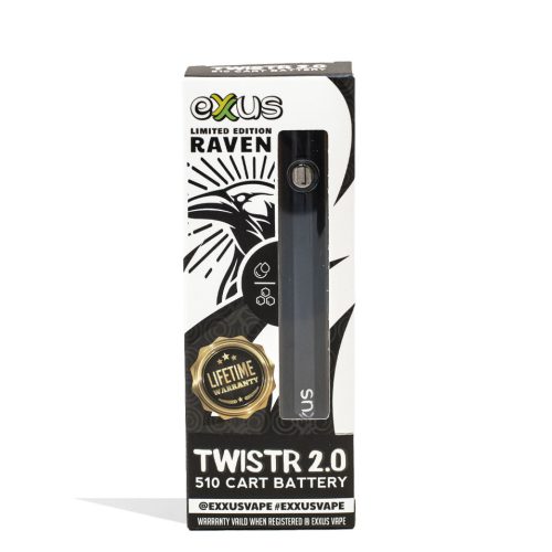 exxus twistr2 12pk raven packaging single