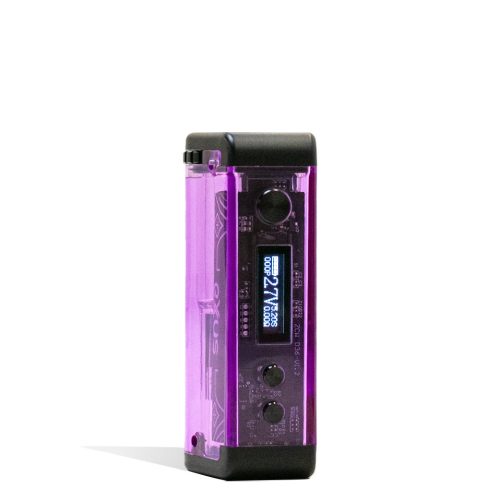 Purple Exxus Vape Adapt Cartridge Vaporizer Front View on White Background