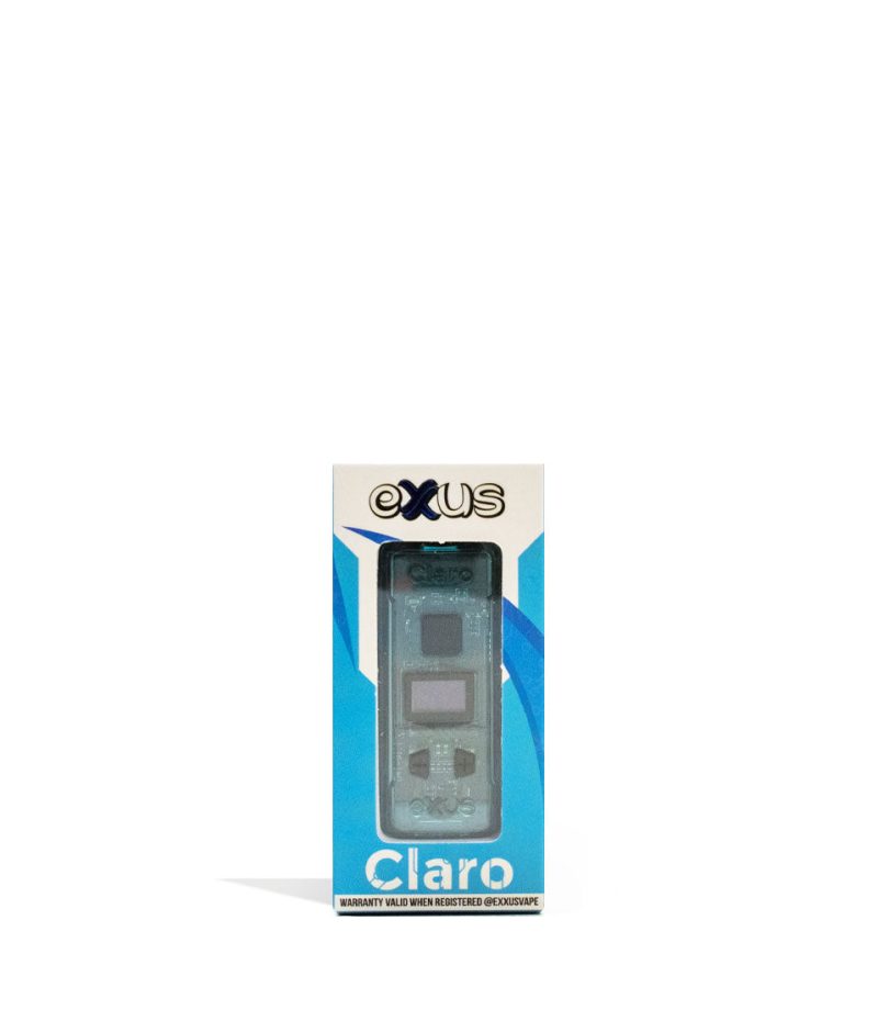 exxus vape claro cartridge vaporizer 12pk blue packaging