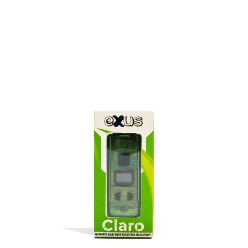 exxus vape claro cartridge vaporizer 12pk green packaging