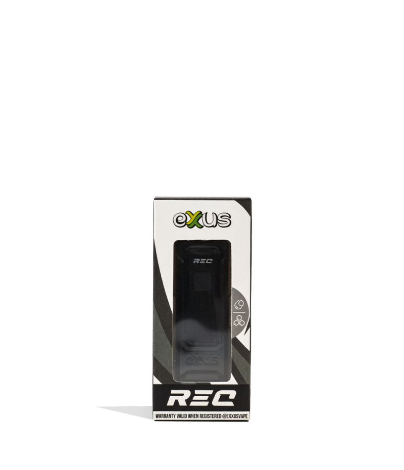 exxus vape rec cartridge vaporizer 12pk black packaging