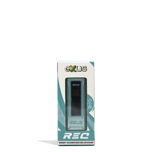 exxus vape rec cartridge vaporizer 12pk glacier packaging