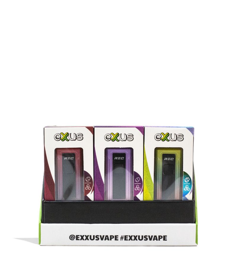 exxus vape rec cartridge vaporizer 12pk open