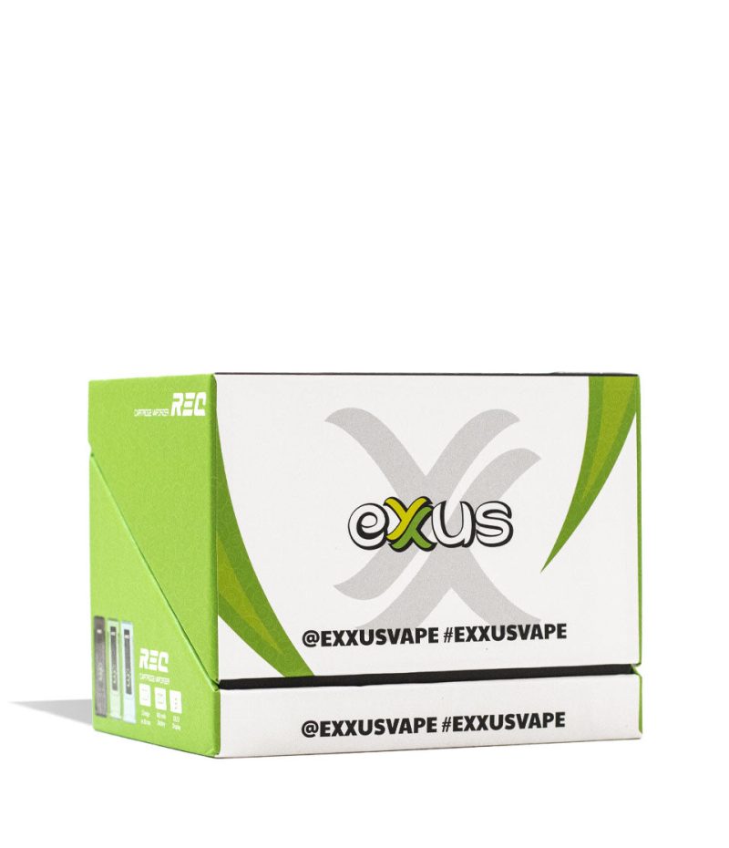 exxus vape rec cartridge vaporizer 12pk side