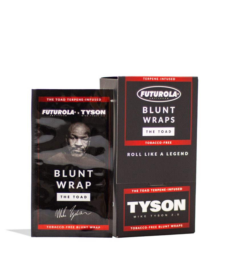 futurola tyson tobacco free blunt wraps 25pk