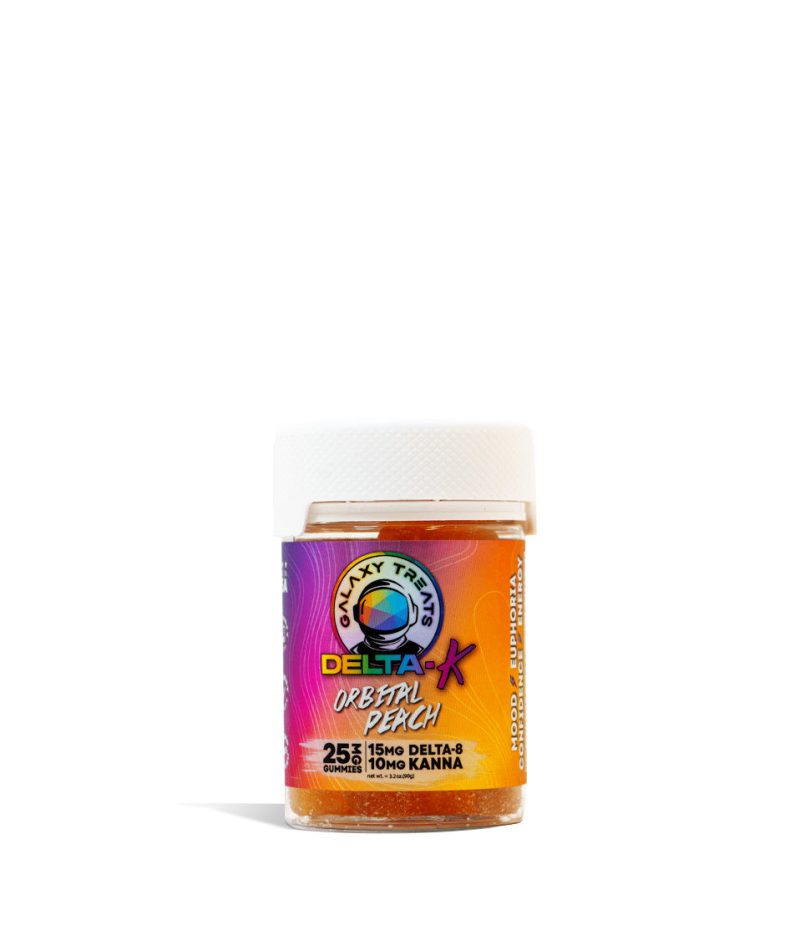 Galaxy Treats 500mg D8 | Kanna Gummies on white background