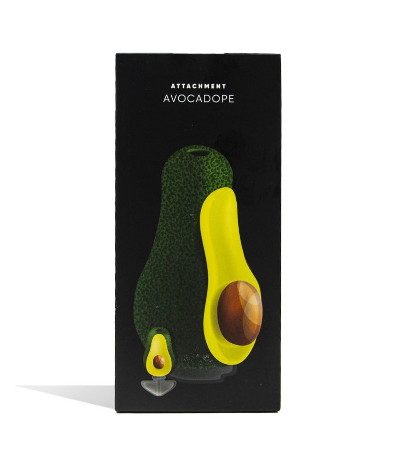 glass attachment avocado packaging back view