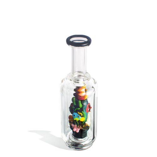 Save the Seas Glass Empire Glassworks Puffco Peak Glass Attachment on white background