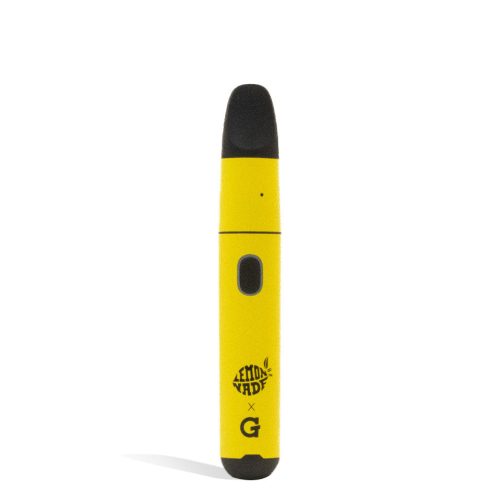 Lemonade front view G Pen Micro Plus Portable Concentrate Vaporizer on white studio background