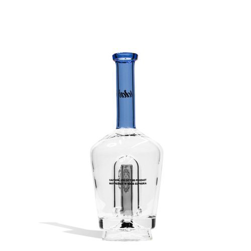 idab puffco peak transparent glass attachment dark blue back