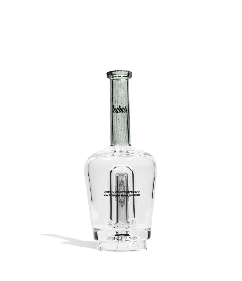 idab puffco peak transparent glass attachment grey back