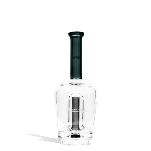 idab puffco peak transparent glass attachment teal back