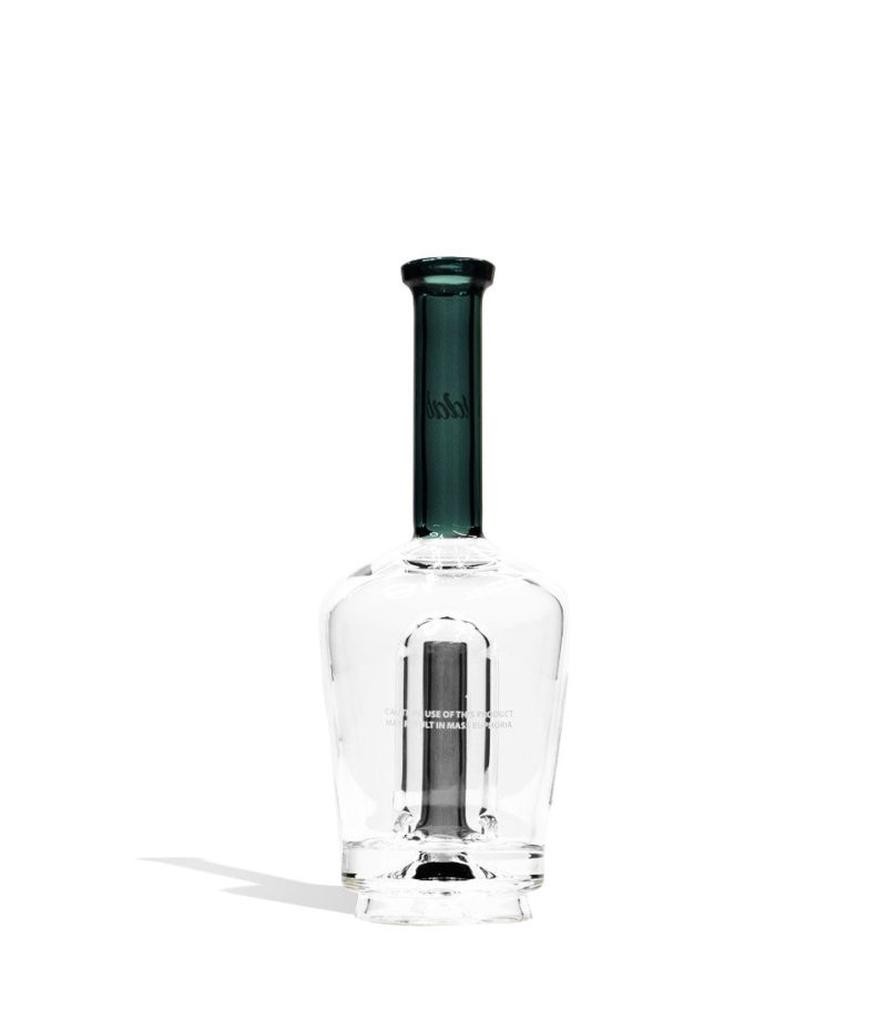 idab puffco peak transparent glass attachment teal back